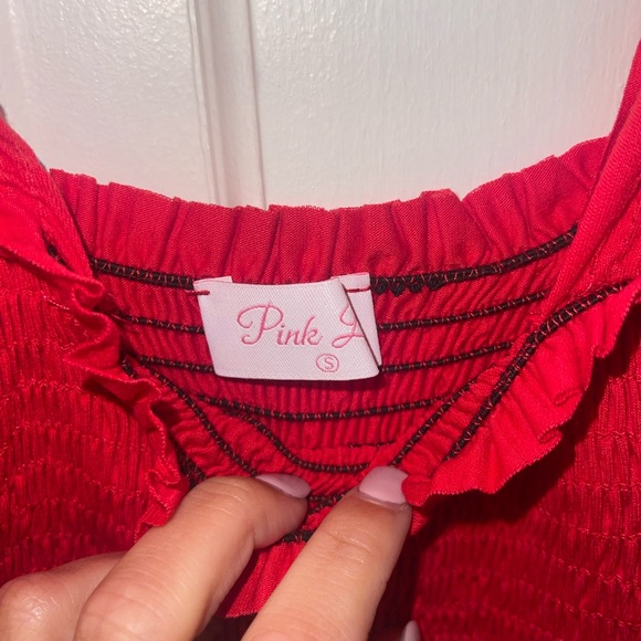 Pink Lily Tank Top - Picture 3 of 3